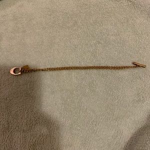 Coach chain braclet